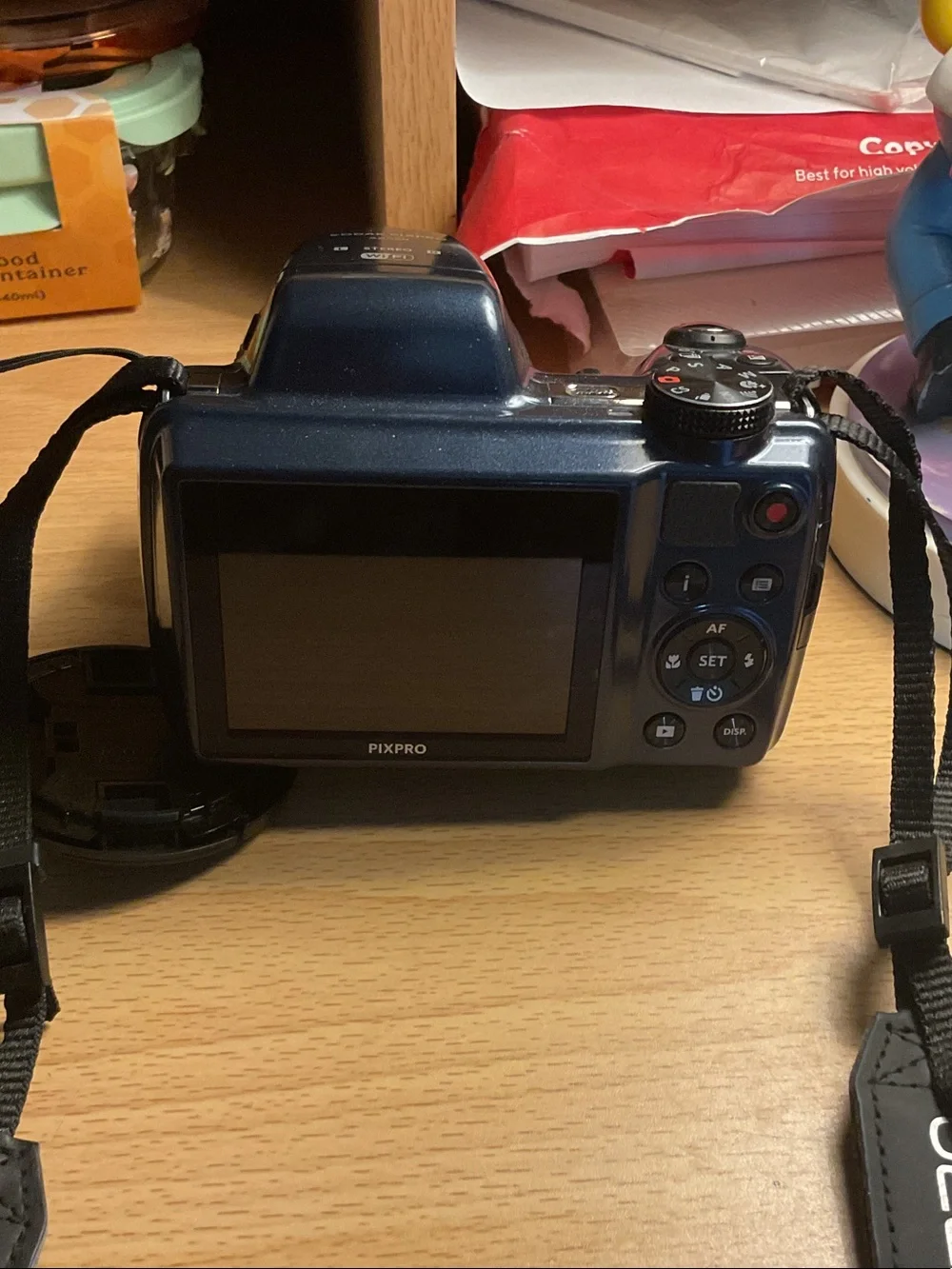 Kodak pixPro Black,dark navy Digital Bridge Camera with Zoom Lens